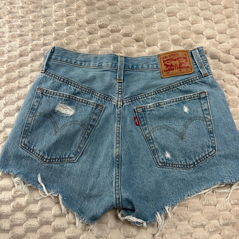 Levi's Blue Jean Shorts for Women
